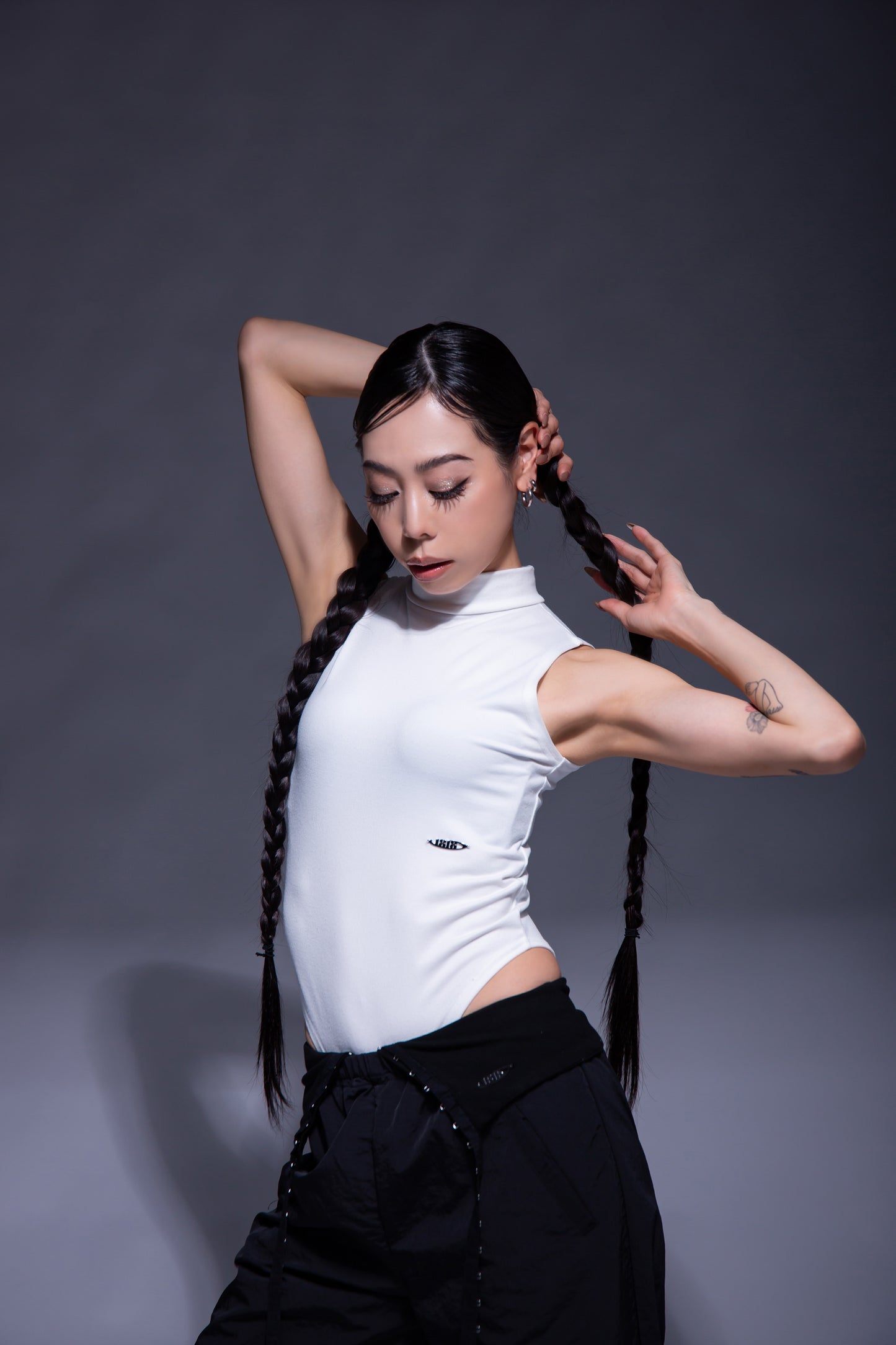 BODYSUIT TANK TOP white