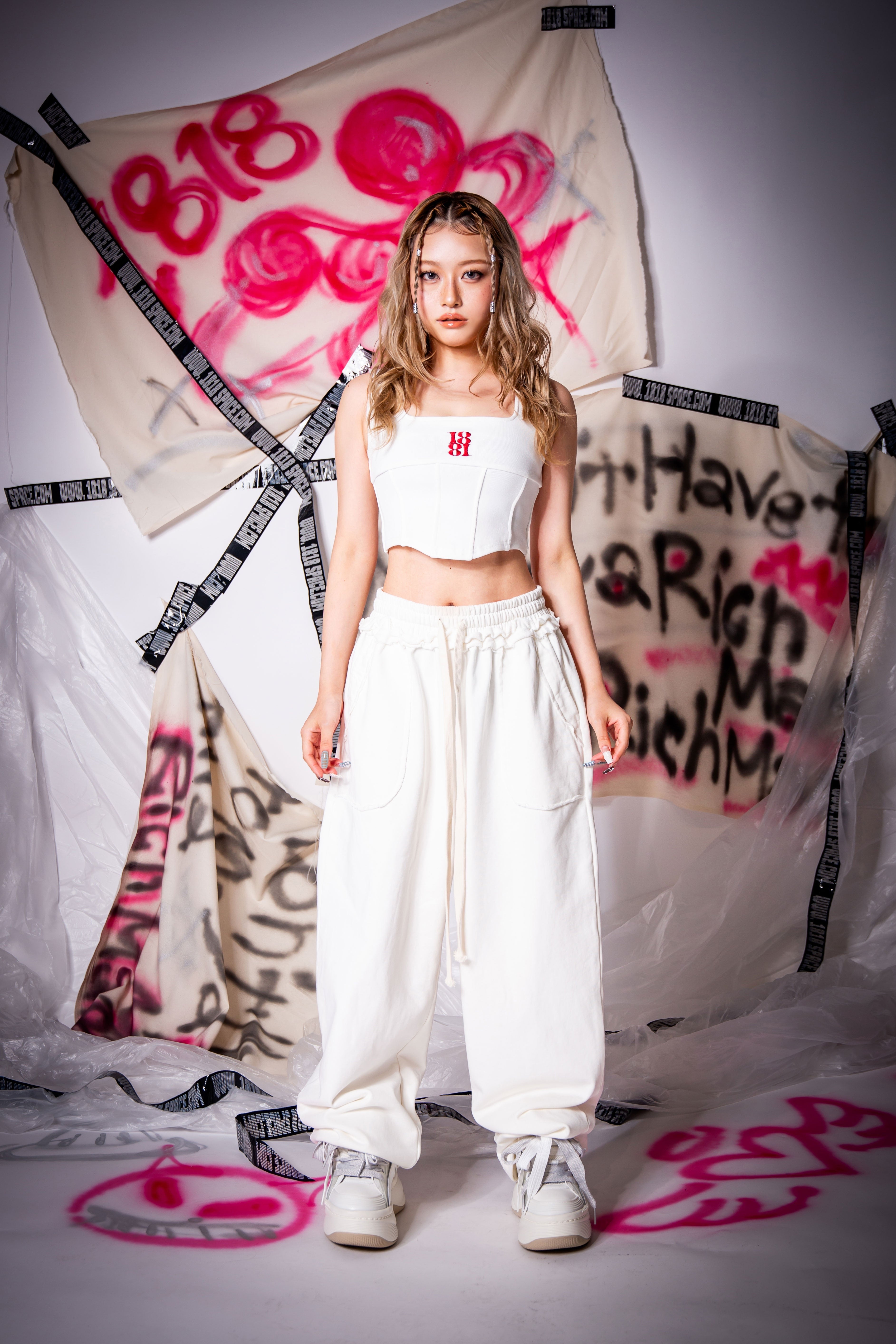 CORSET TANKTOP white – 1818