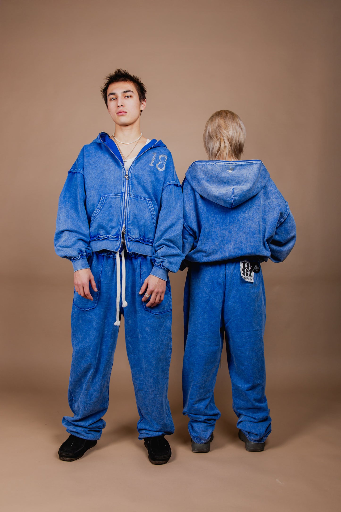 WASHED Series 2PIECE Set Hoodie + Pants