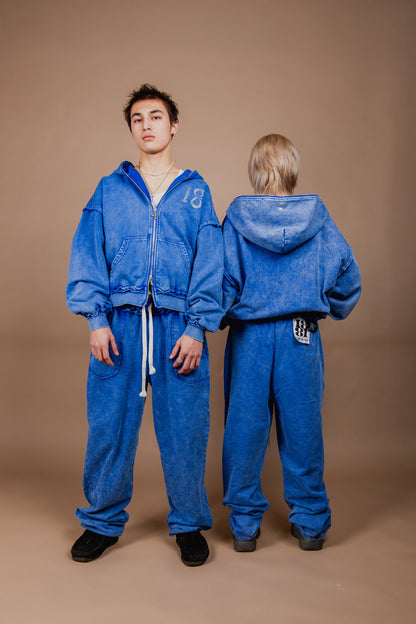 WASHED Series 2PIECE Set Hoodie + Pants