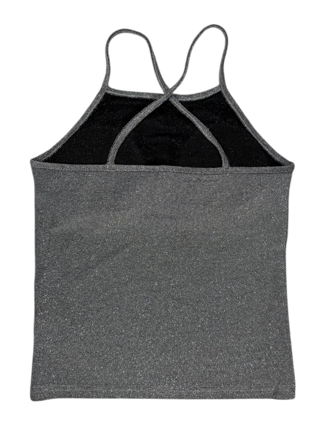 GLITTER CAMI silver