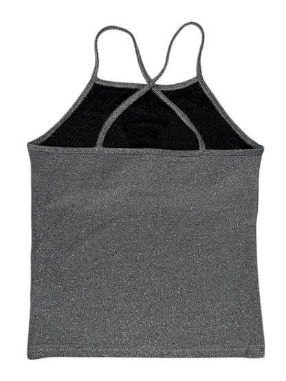 GLITTER CAMI silver