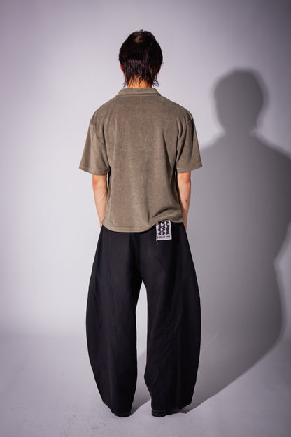 PILE POLO SHIRT khaki