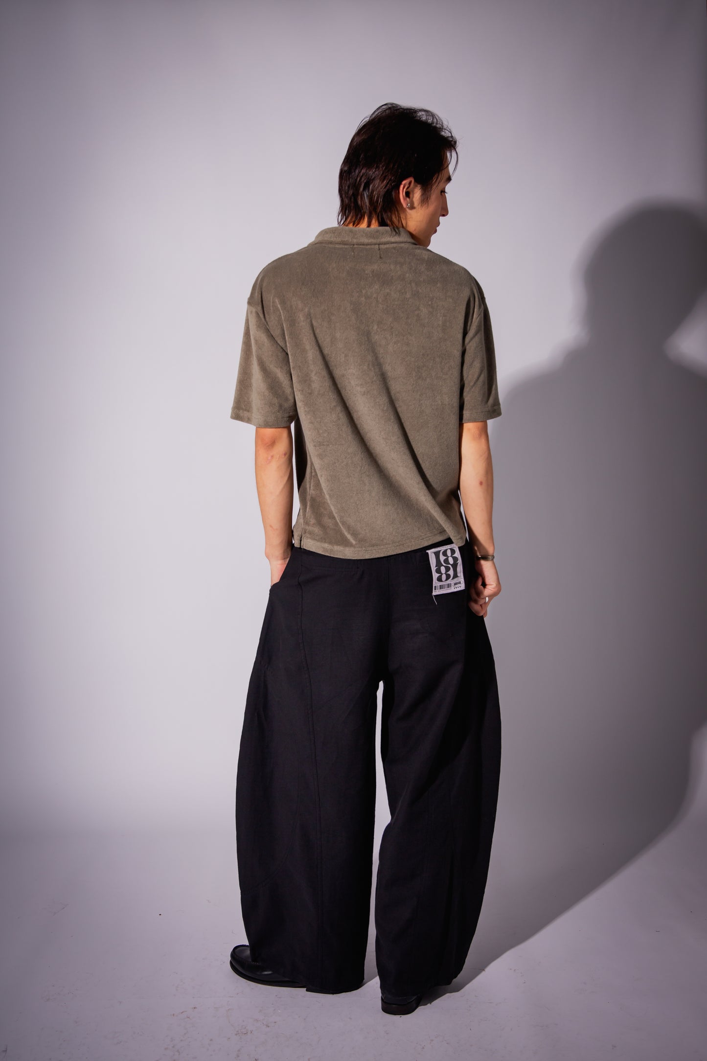 PILE POLO SHIRT khaki