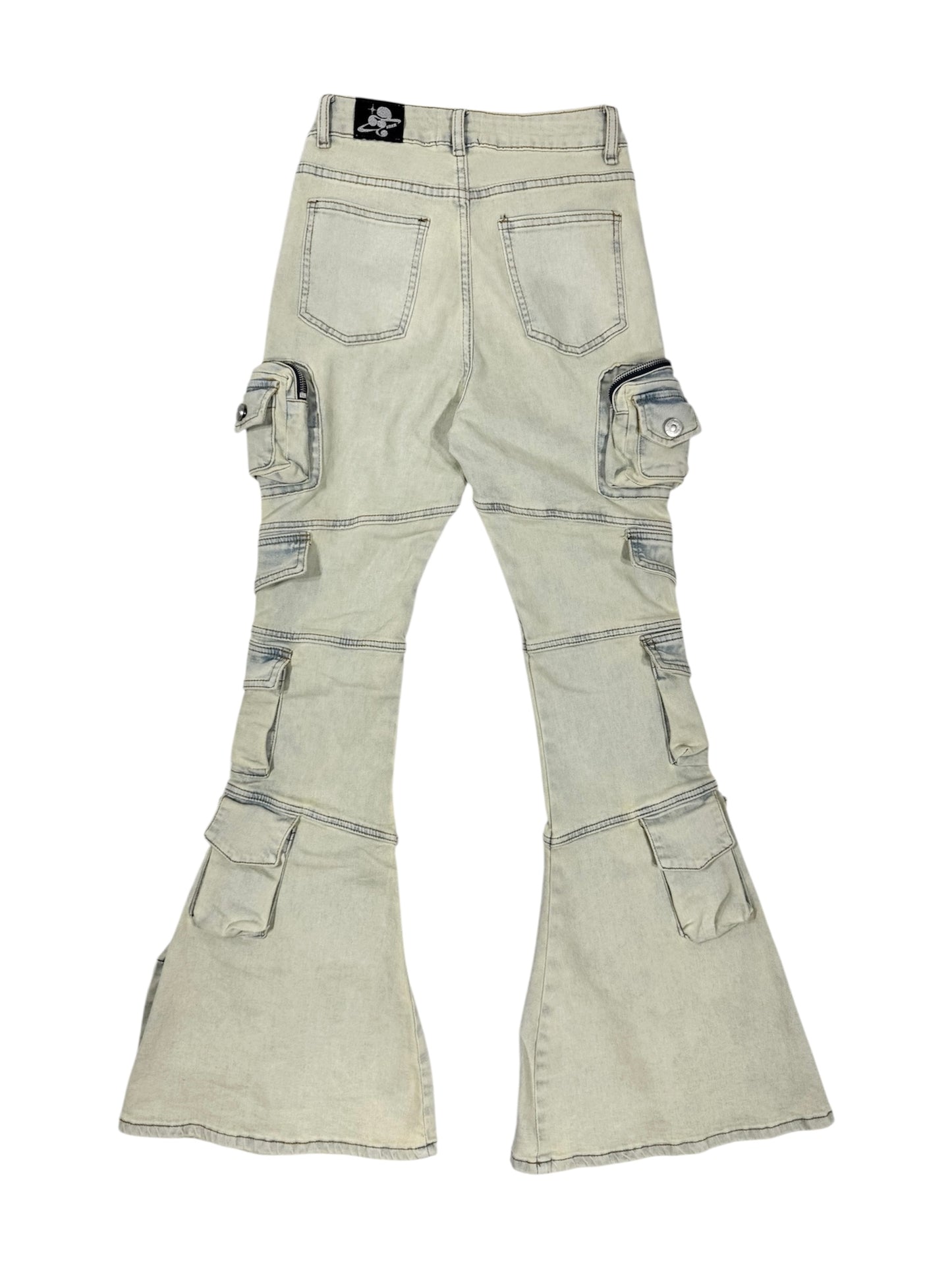 POCKET FLARE DENIM wash