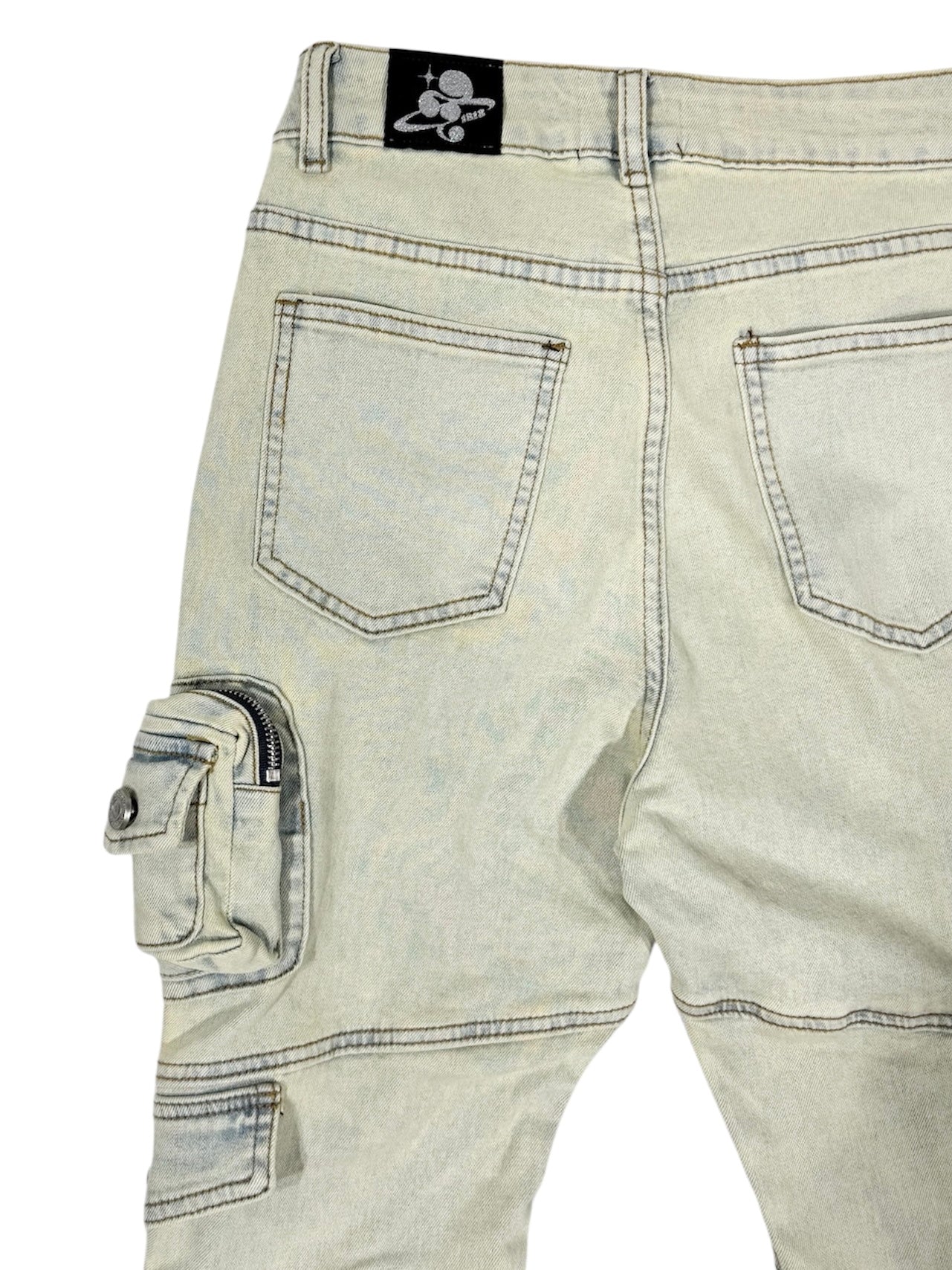 POCKET FLARE DENIM wash