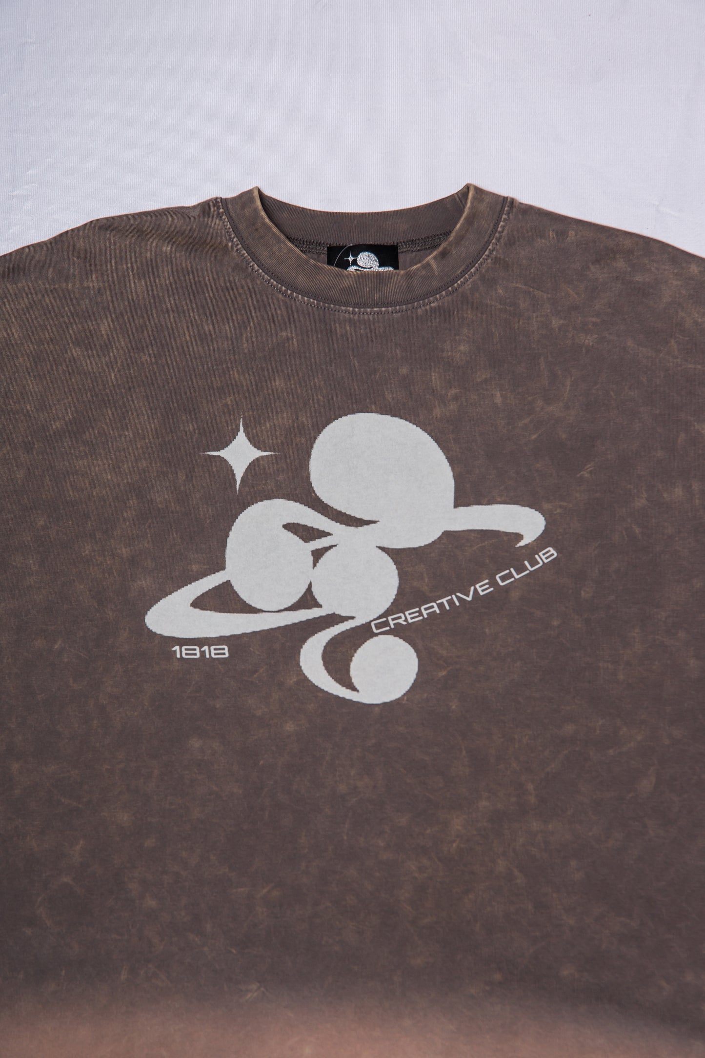 WASHED BIG TEE gray