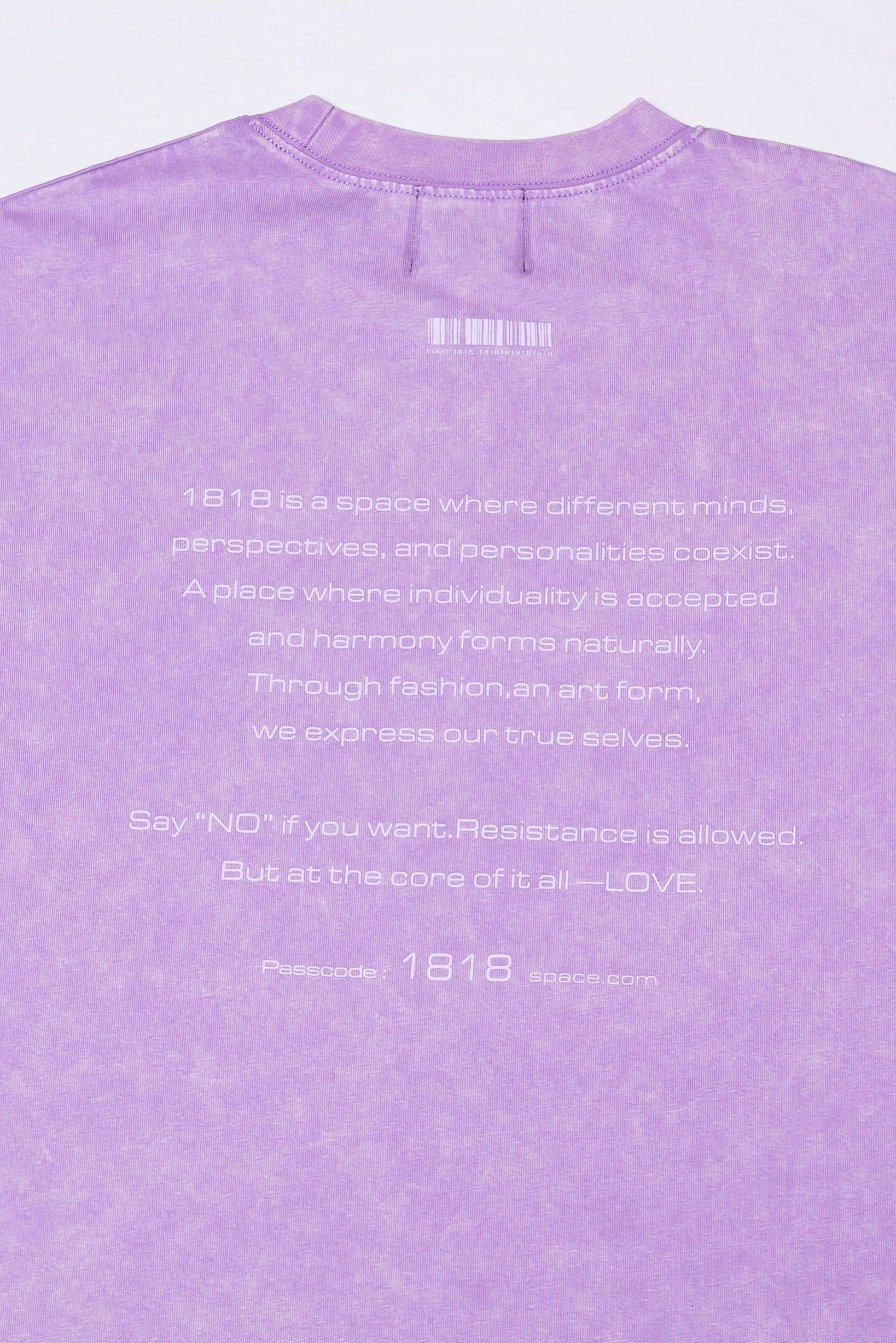 XG ATELIER Tシャツ　紫 WASHED BIG TEE purple – 1818