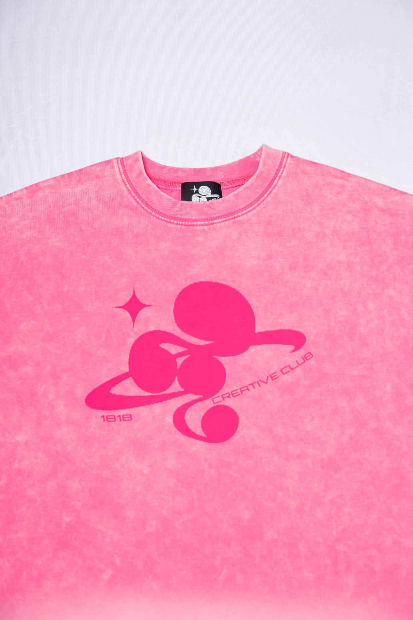 WASHED BIG TEE pink