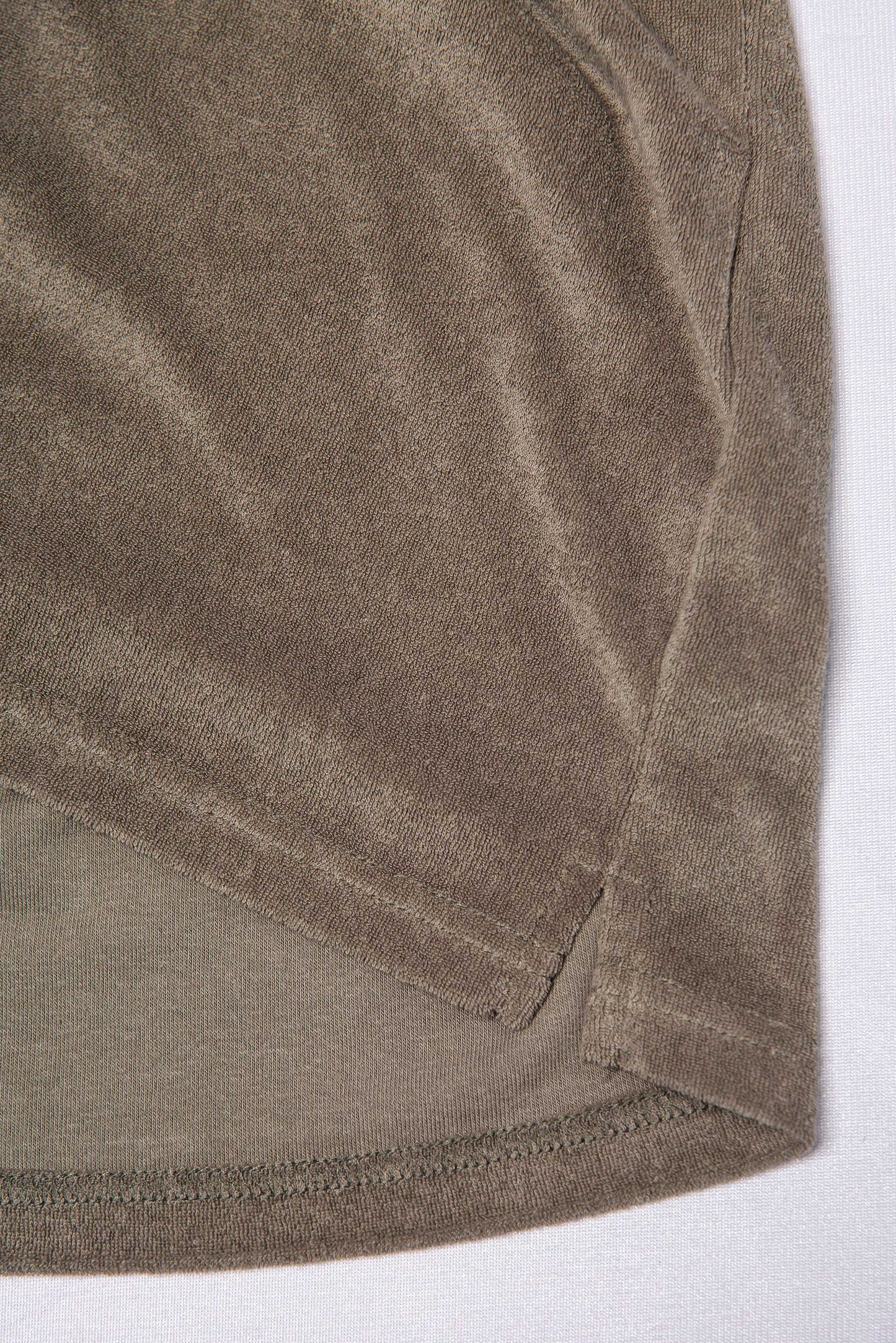 PILE POLO SHIRT khaki