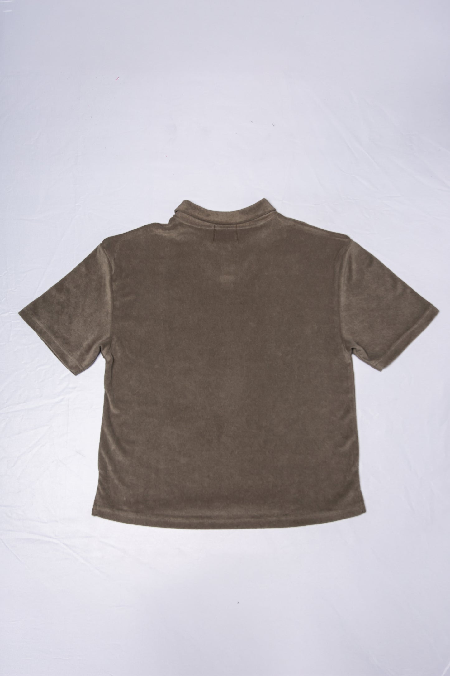 PILE POLO SHIRT khaki
