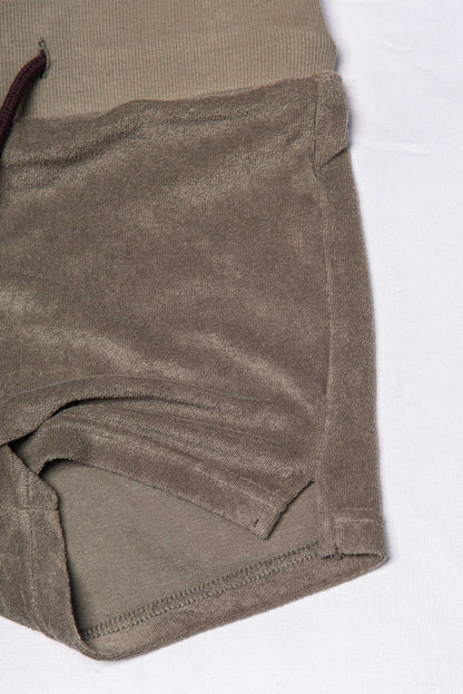 PILE HOT PANTS khaki