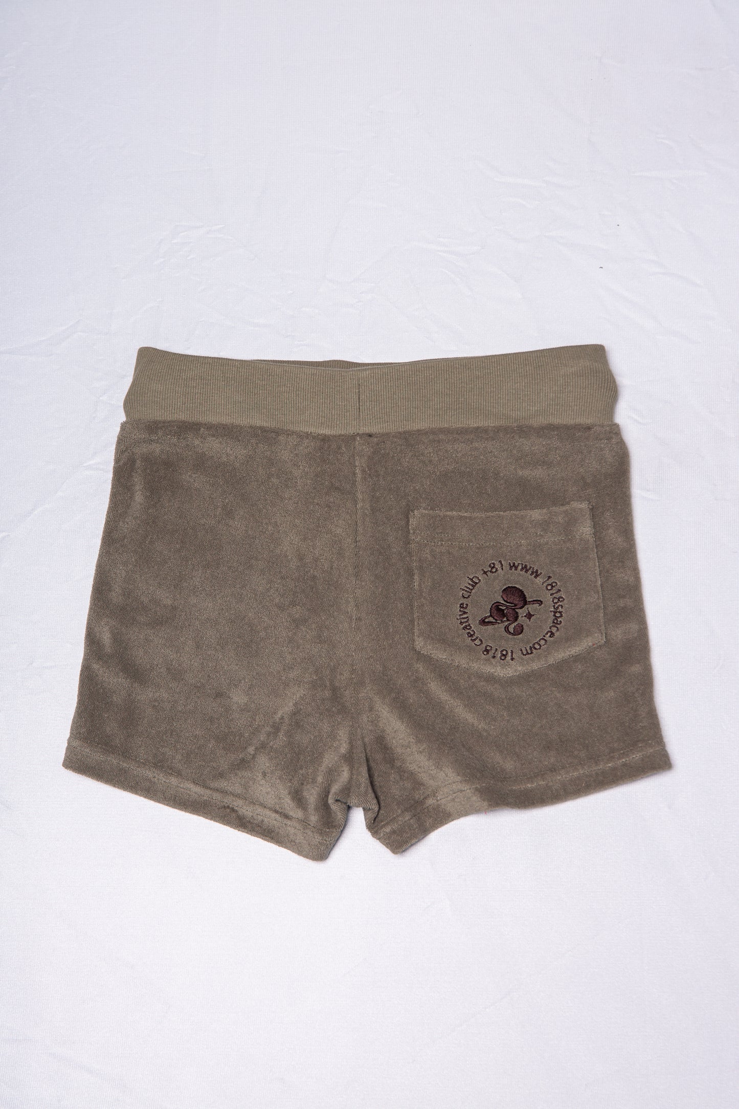 PILE HOT PANTS khaki
