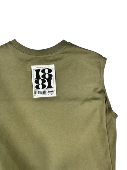 2WAY TANKTOP khaki