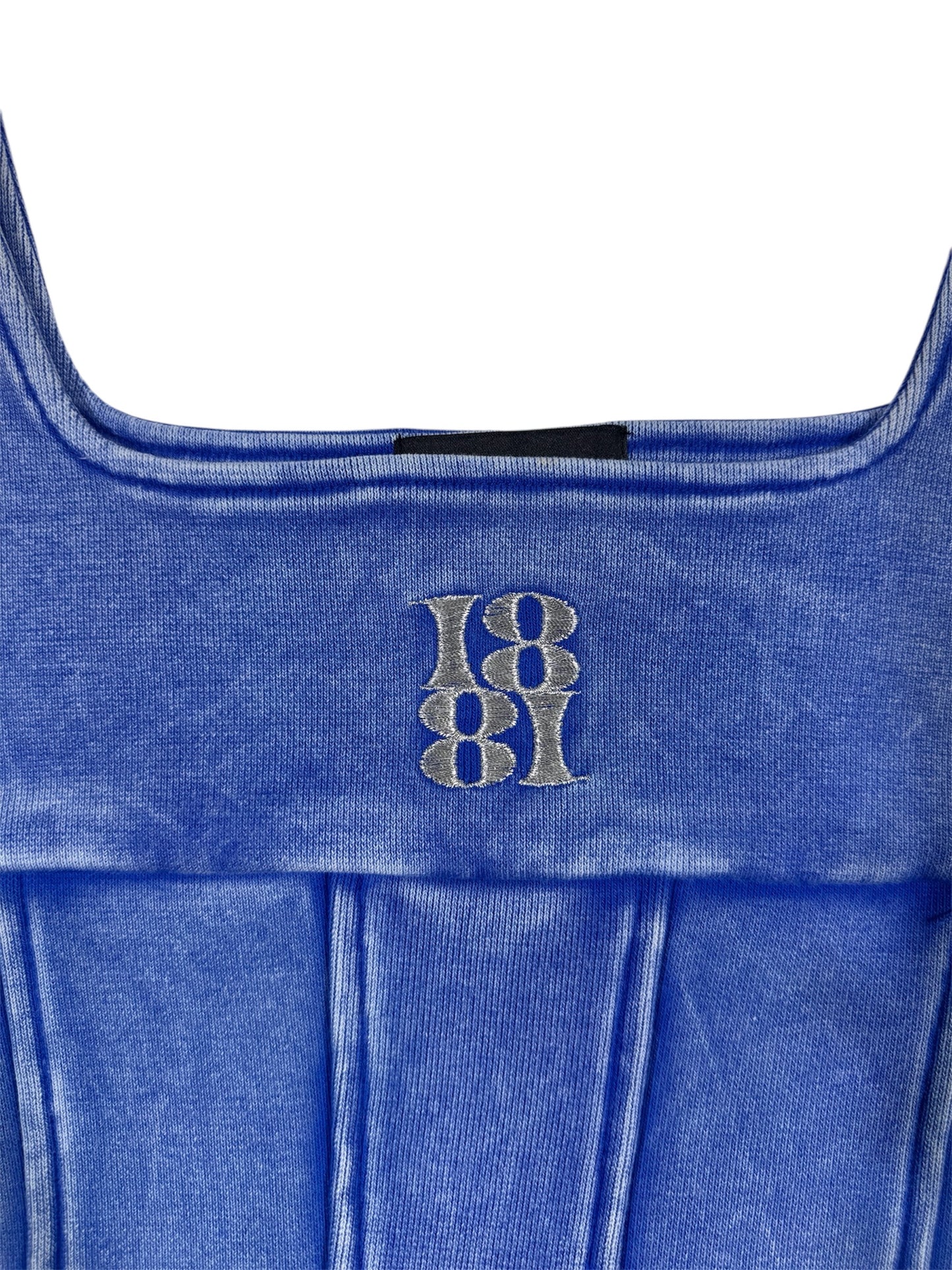 CORSET TANKTOP blue