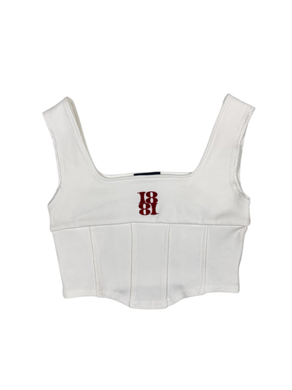 CORSET TANKTOP white