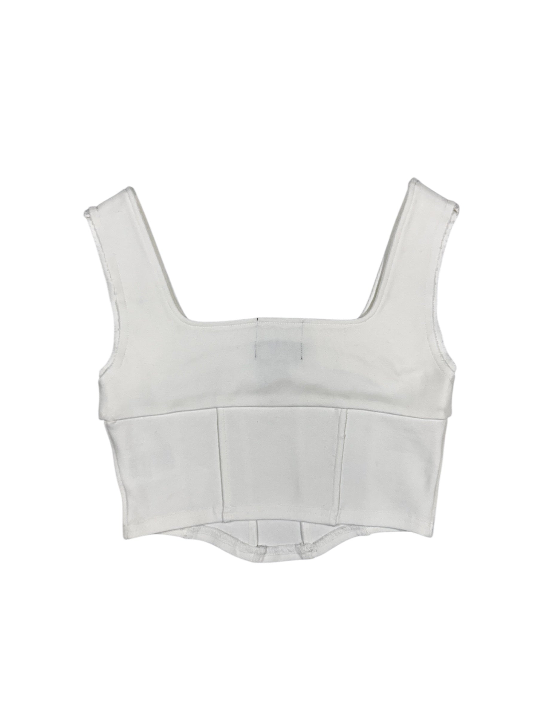 CORSET TANKTOP white