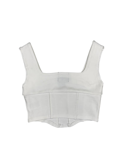 CORSET TANKTOP white