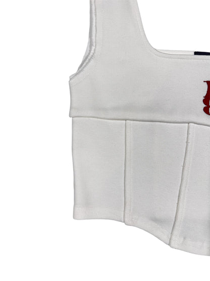 CORSET TANKTOP white