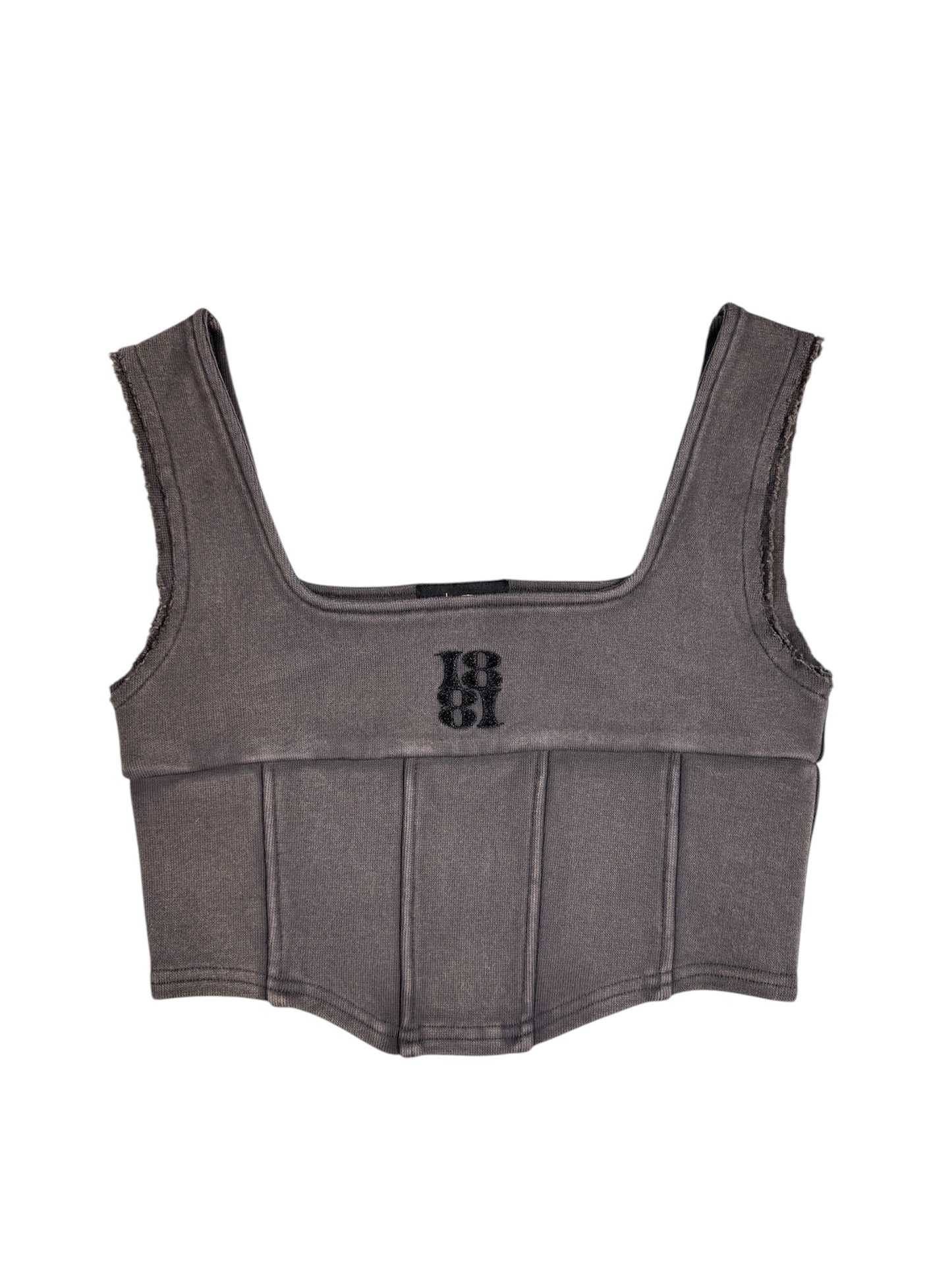 CORSET TANKTOP black