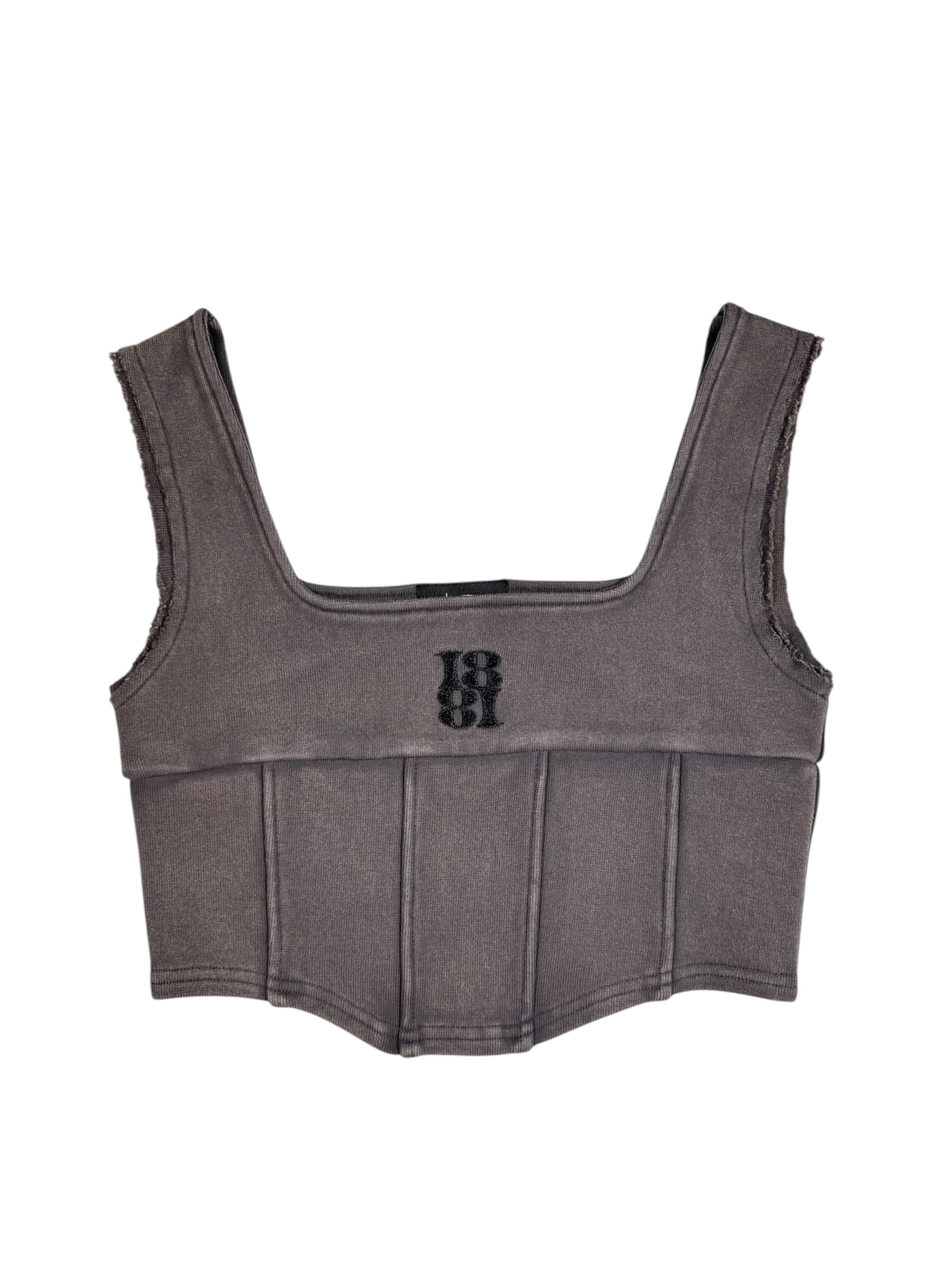 CORSET TANKTOP black