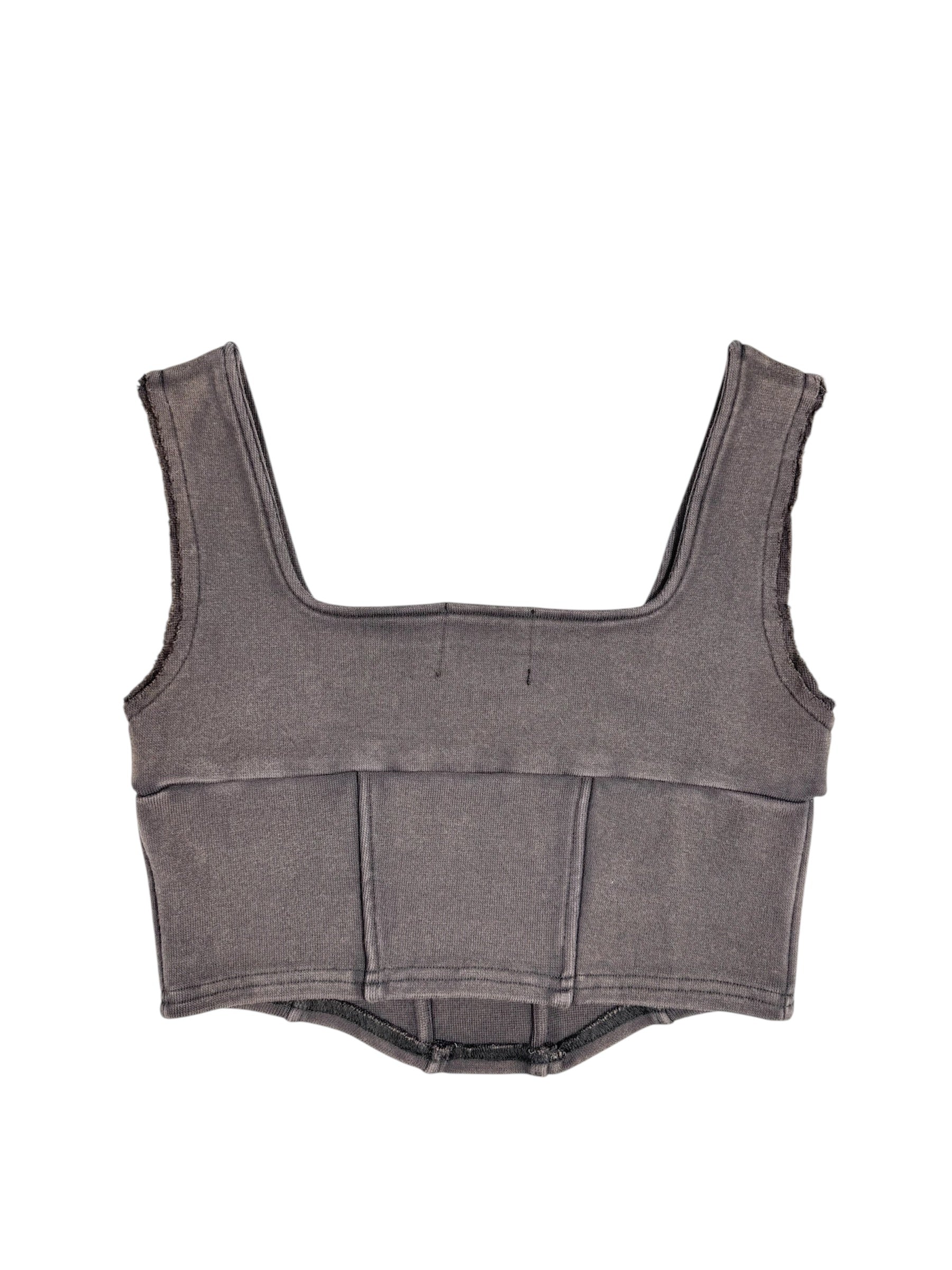 CORSET TANKTOP black