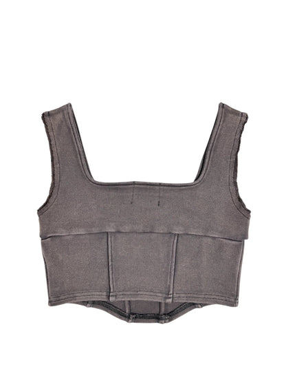 CORSET TANKTOP black