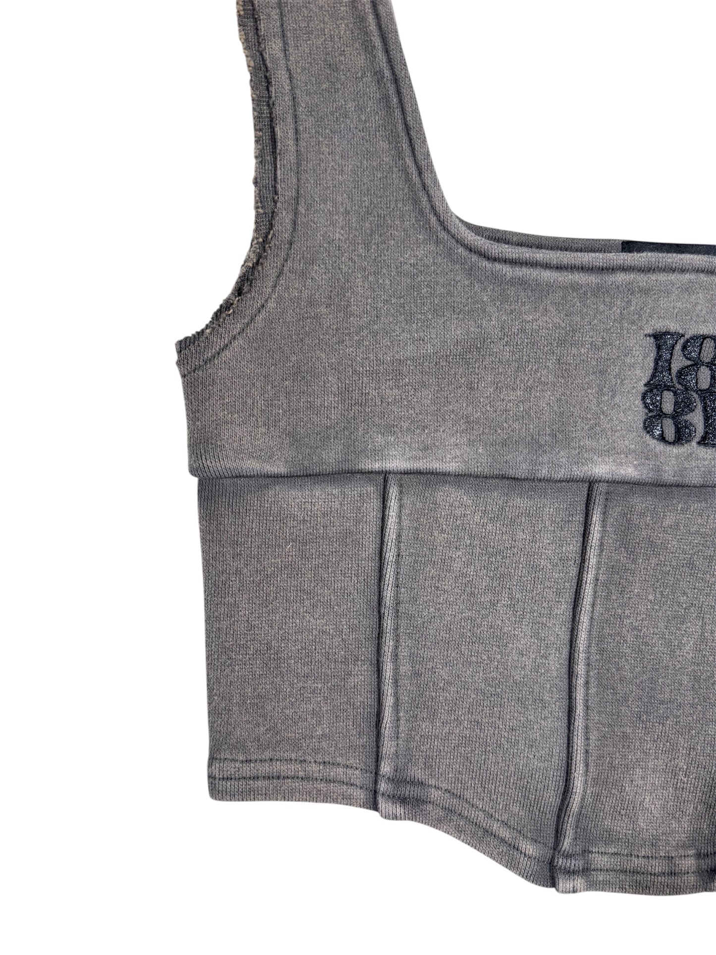 CORSET TANKTOP black