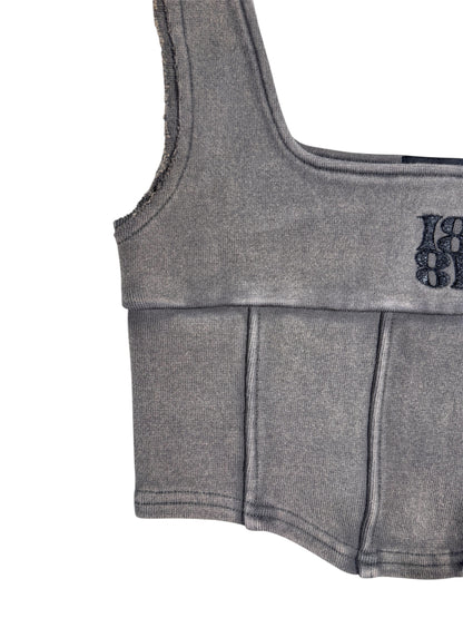 CORSET TANKTOP black