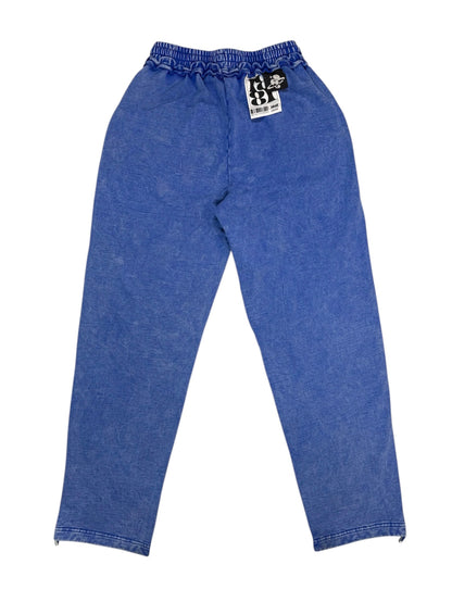WASHED SWEAT PANTS blue