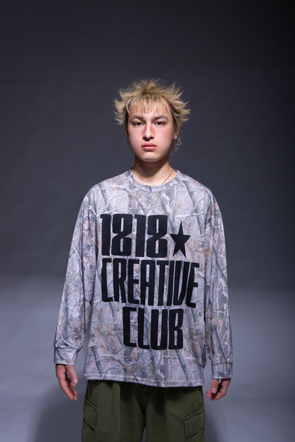 CAMO L/S T-SHIRT khaki