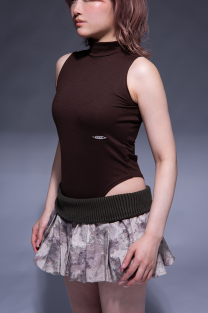 BODYSUIT TANK TOP brown