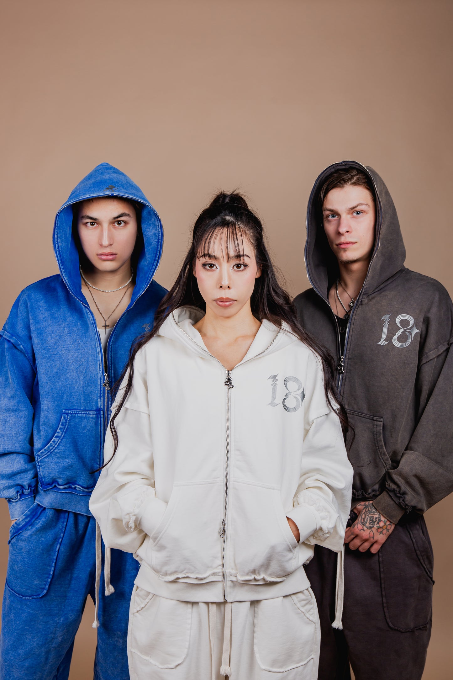 WASHED Series 2PIECE Set Hoodie + Pants