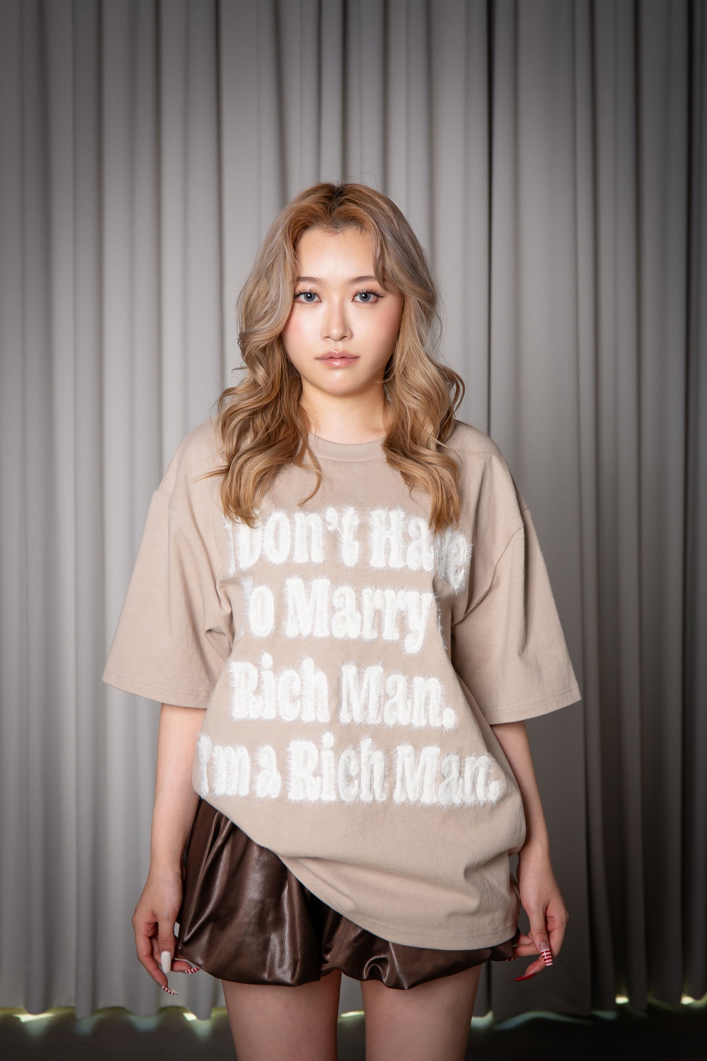 RICH TEE beige