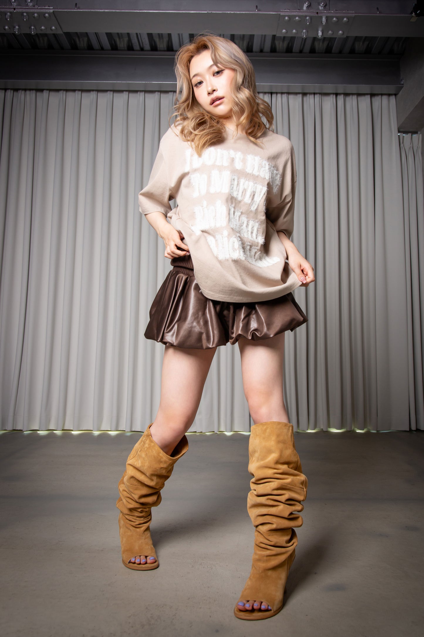 RICH TEE beige