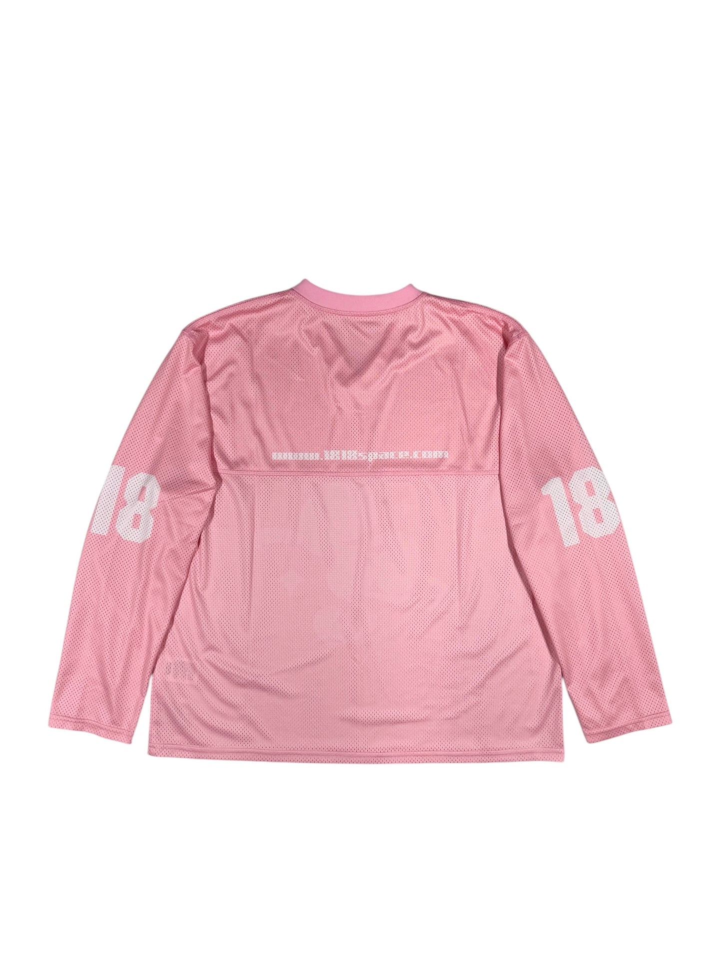 MESH TEAM L/S TEE pink