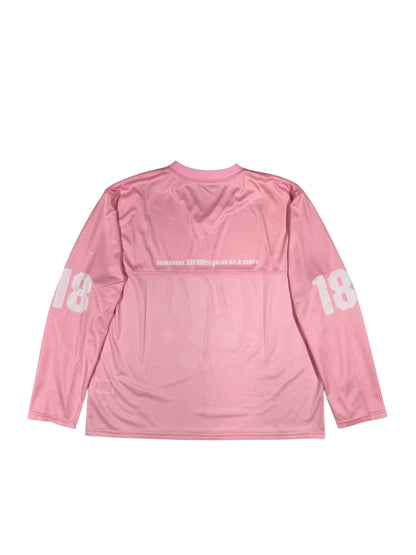 MESH TEAM L/S TEE pink