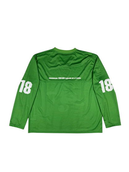MESH TEAM L/S TEE green