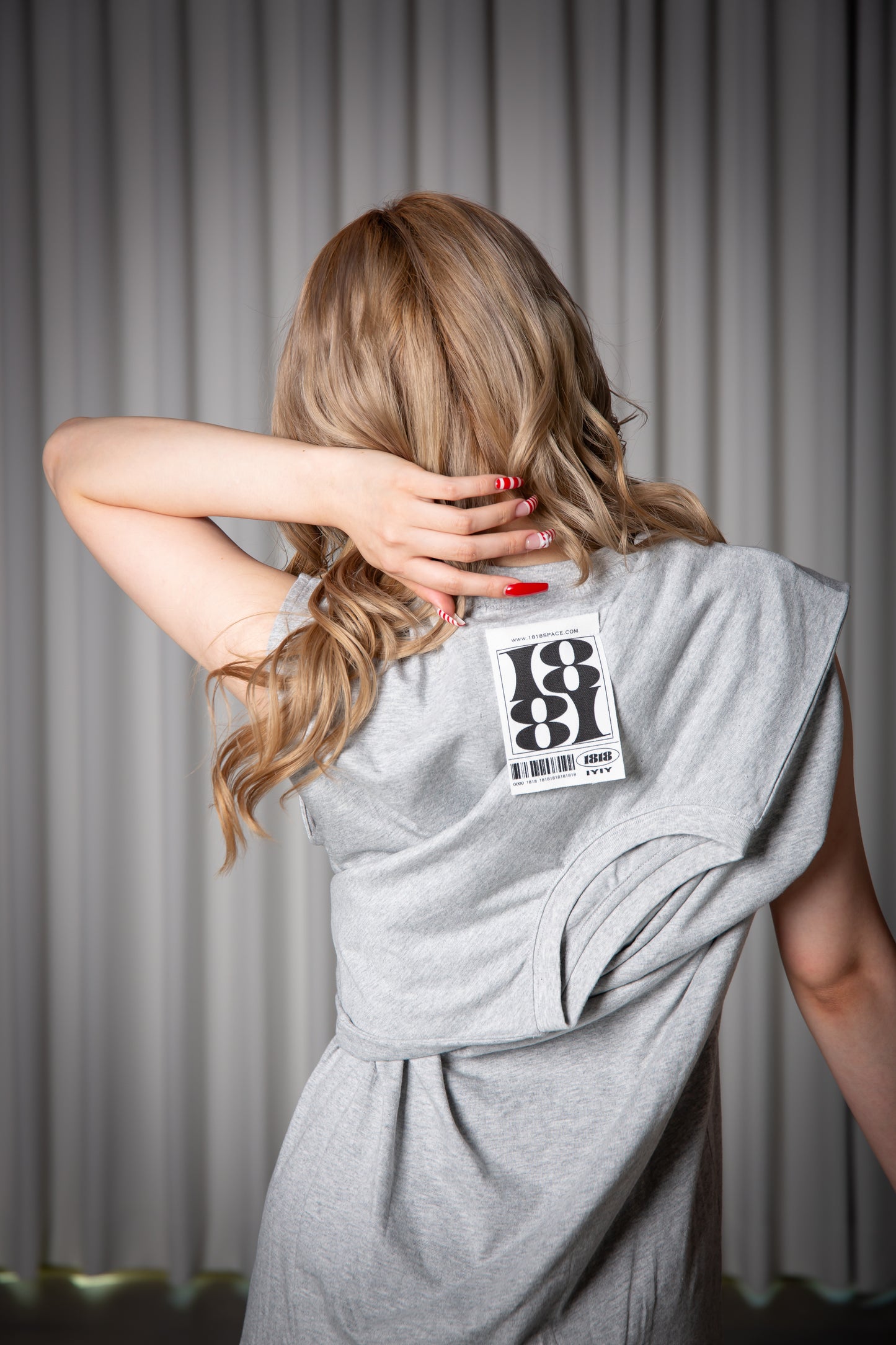 2WAY TANKTOP gray