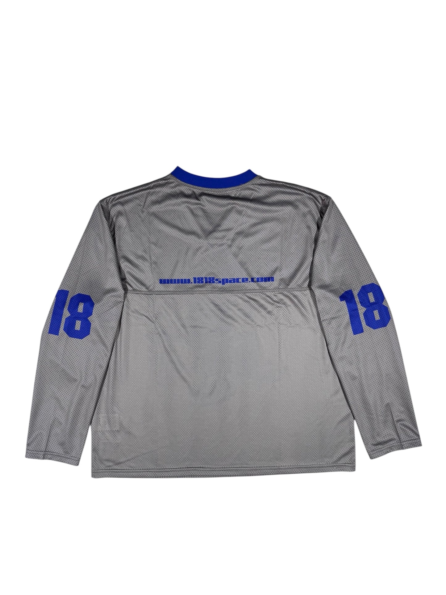 MESH TEAM L/S TEE gray