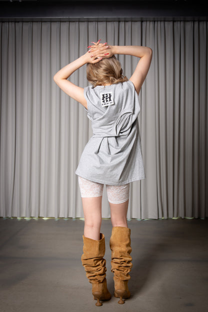 2WAY TANKTOP gray