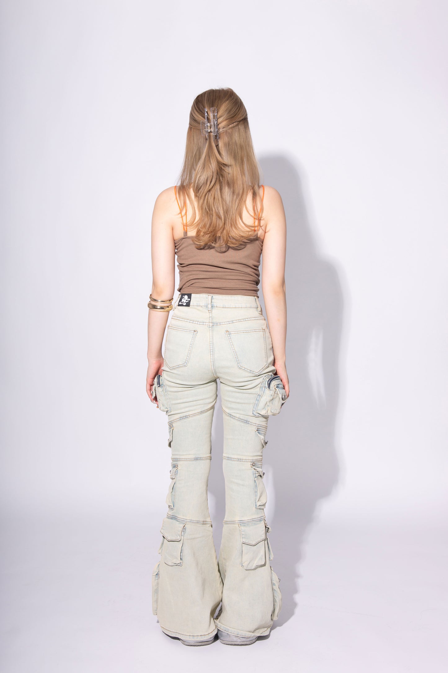POCKET FLARE DENIM wash
