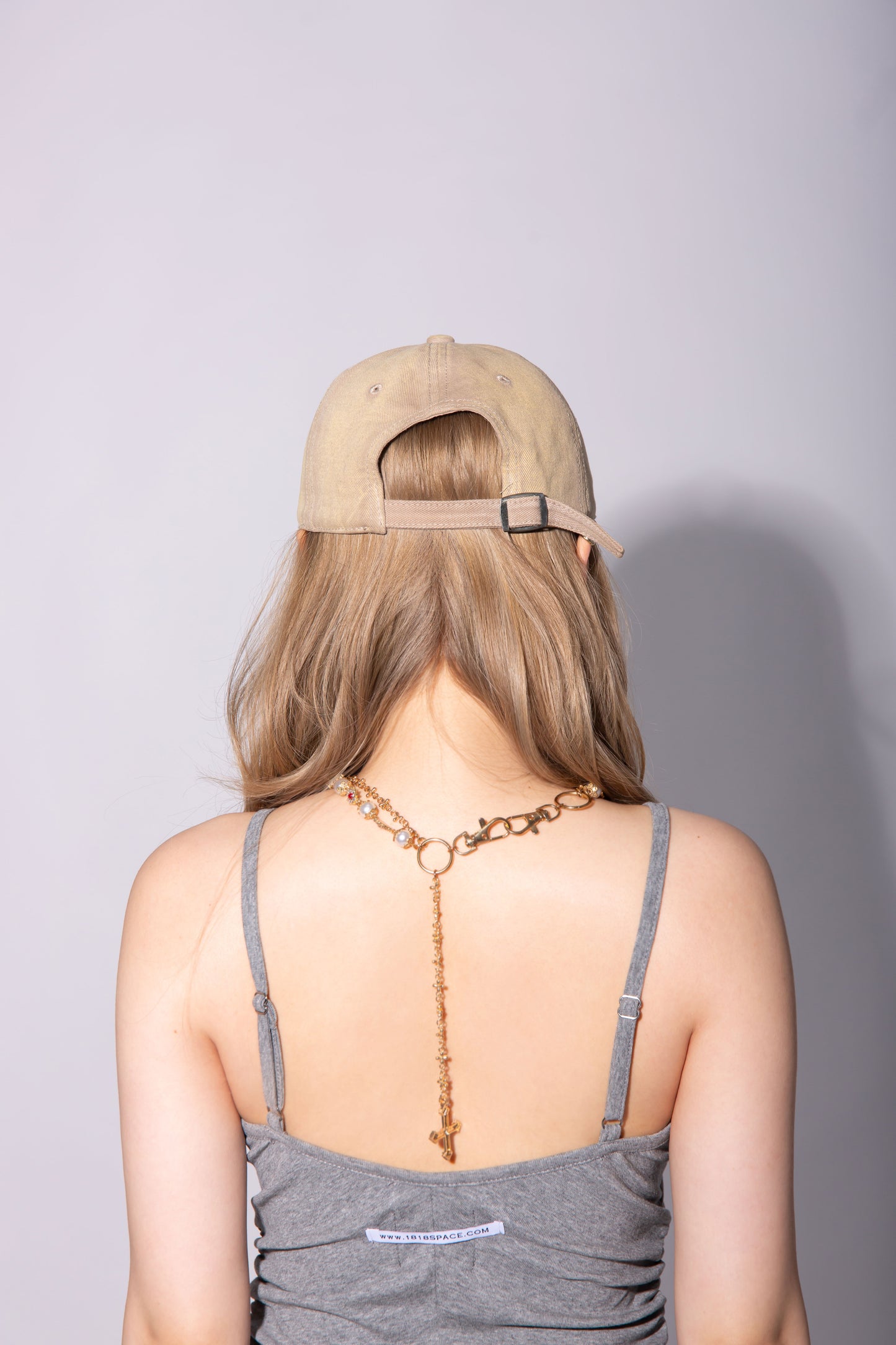 1818 DAMAGE CAP beige