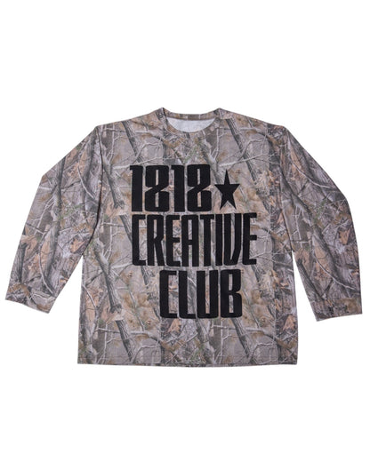 CAMO L/S T-SHIRT khaki